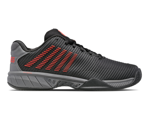 K-Swiss Hypercourt Express 2 - Sort/Rød, Str. 41.5
