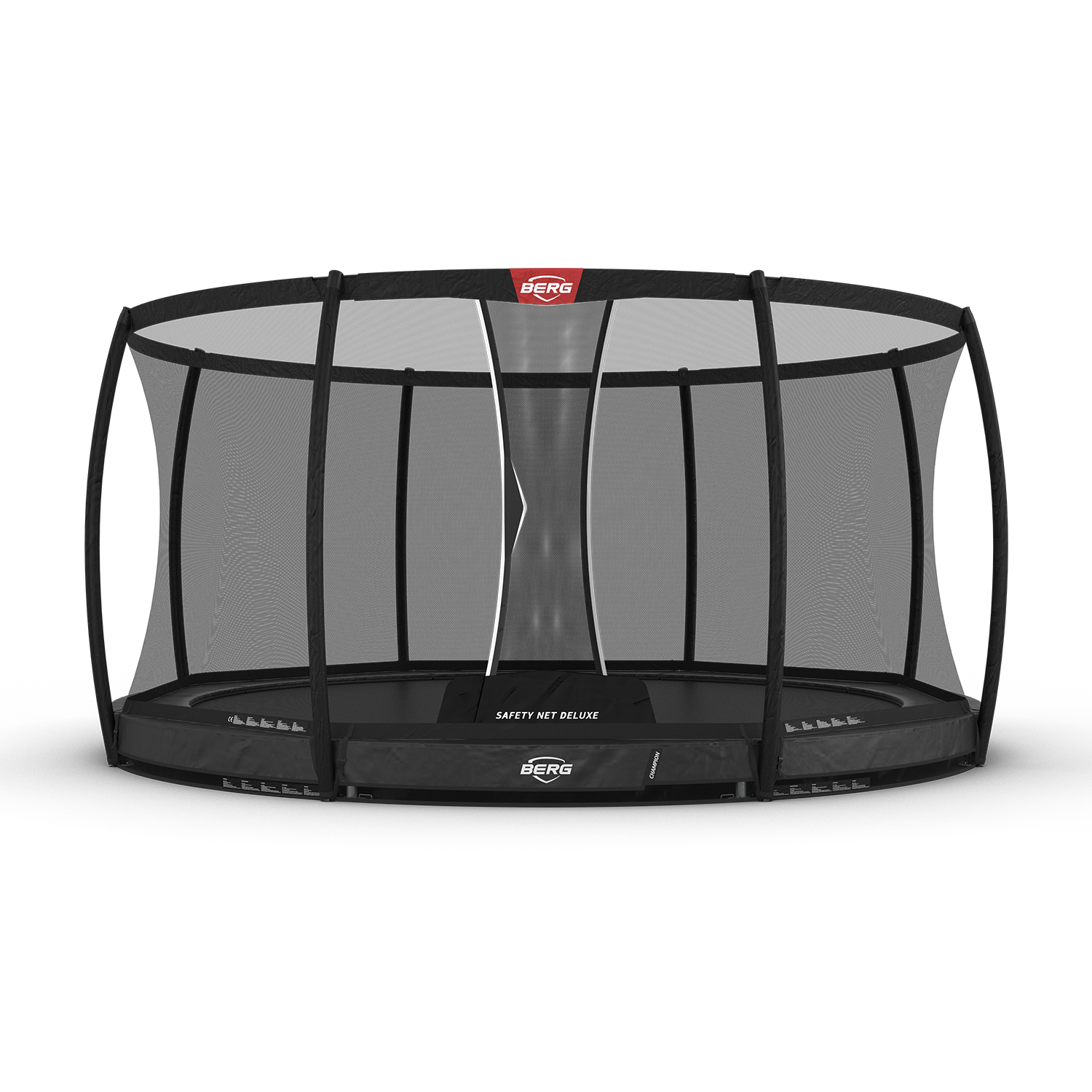 Berg Champion 430 Inground Trampolin med Sikkerhedsnet Deluxe