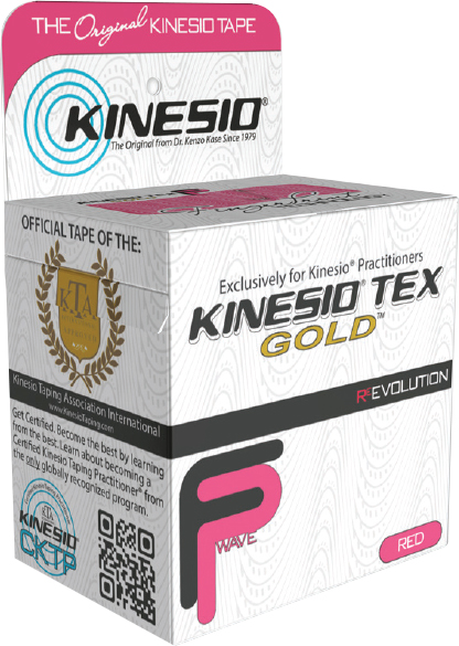 Kinesio Tape Gold Pink 5cm x 5m - Perfekt til træning!