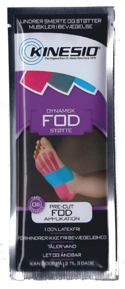 Kinesio Tape til Fod - Optimal Støtte og Smertelindring!
