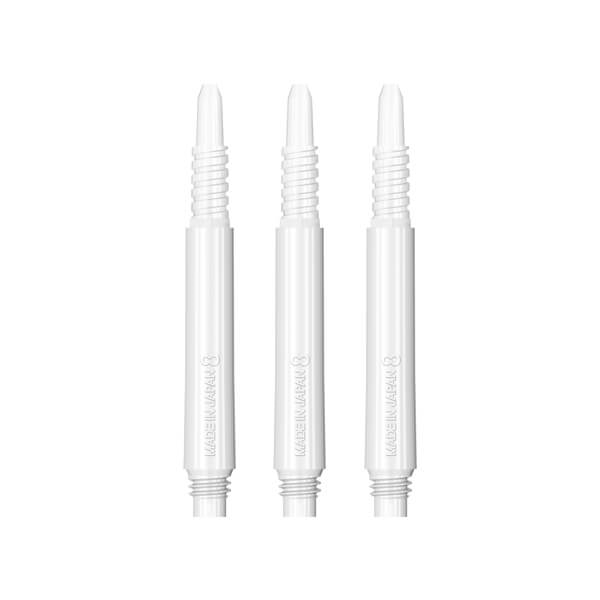 8 Flight Hvid Skaft 26 Mm Fast Dartspids