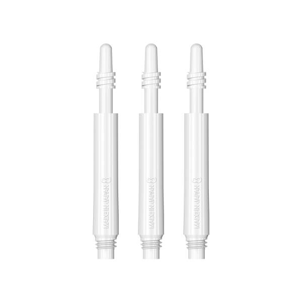 8 Flight Hvid Skaft 26 Mm Spin Pile