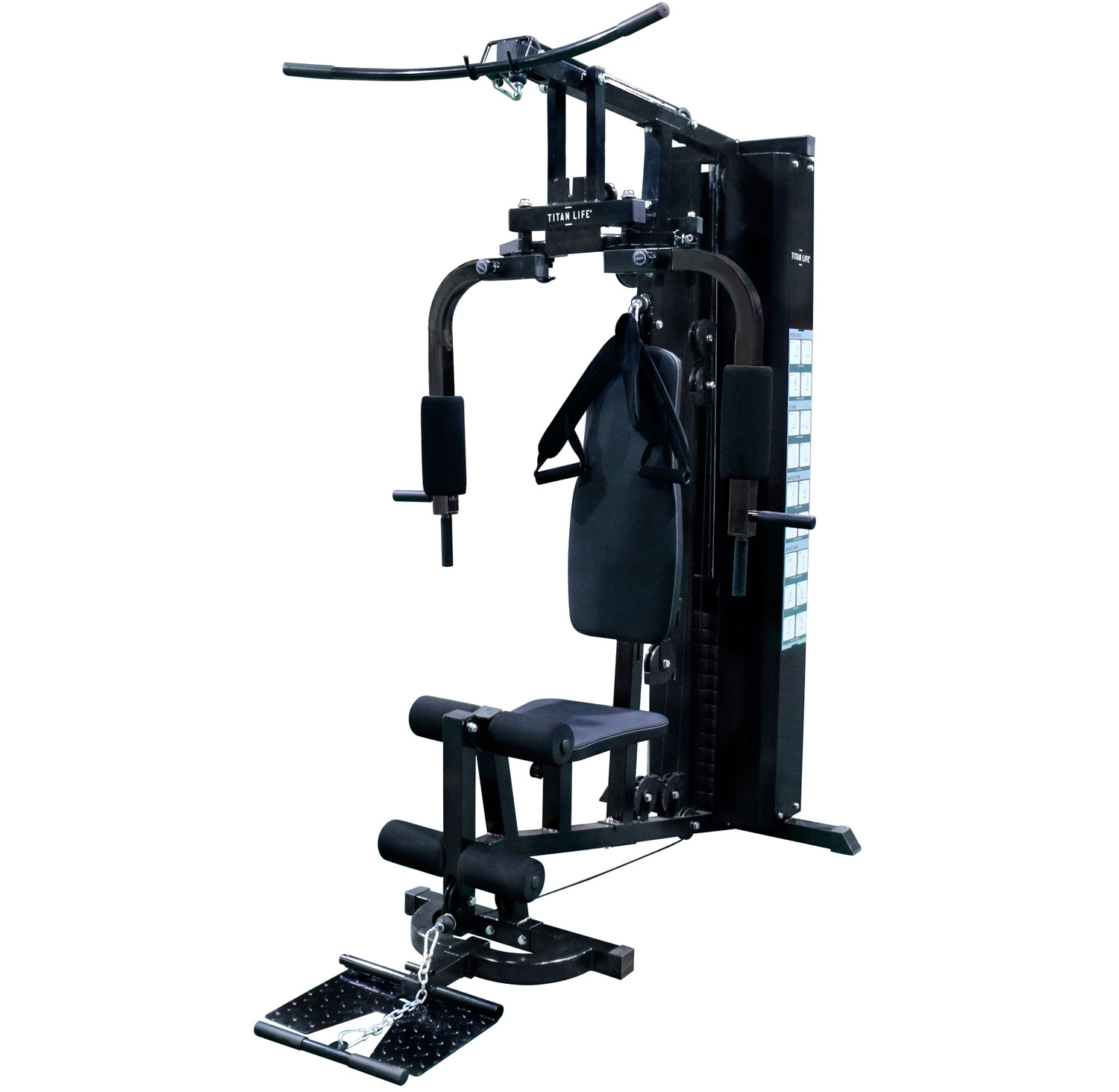 Titan Life 100 kg Styrkestation – Effektiv træning hjemme!