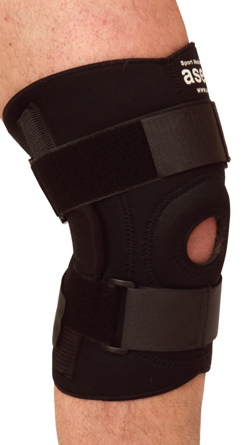 Aserve Knæbandage med Skinne – Optimal Støtte til Knæet