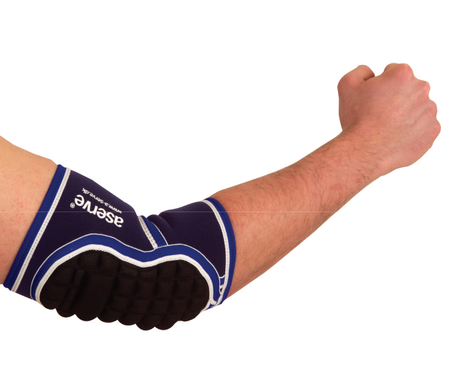 Aserve Albuebeskytter med Pude - Optimal Sport Beskyttelse!