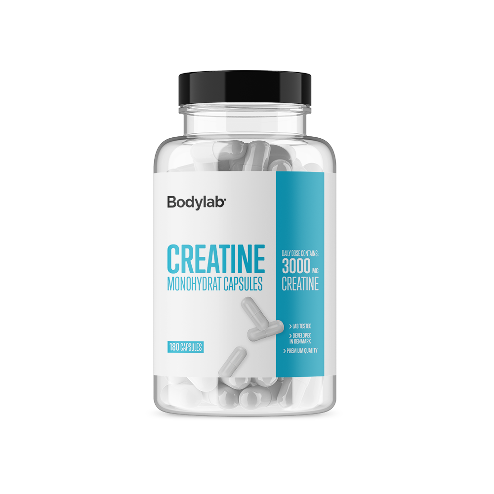 Bodylab Kreatin Kapsler - 180 stk. til træningsboost