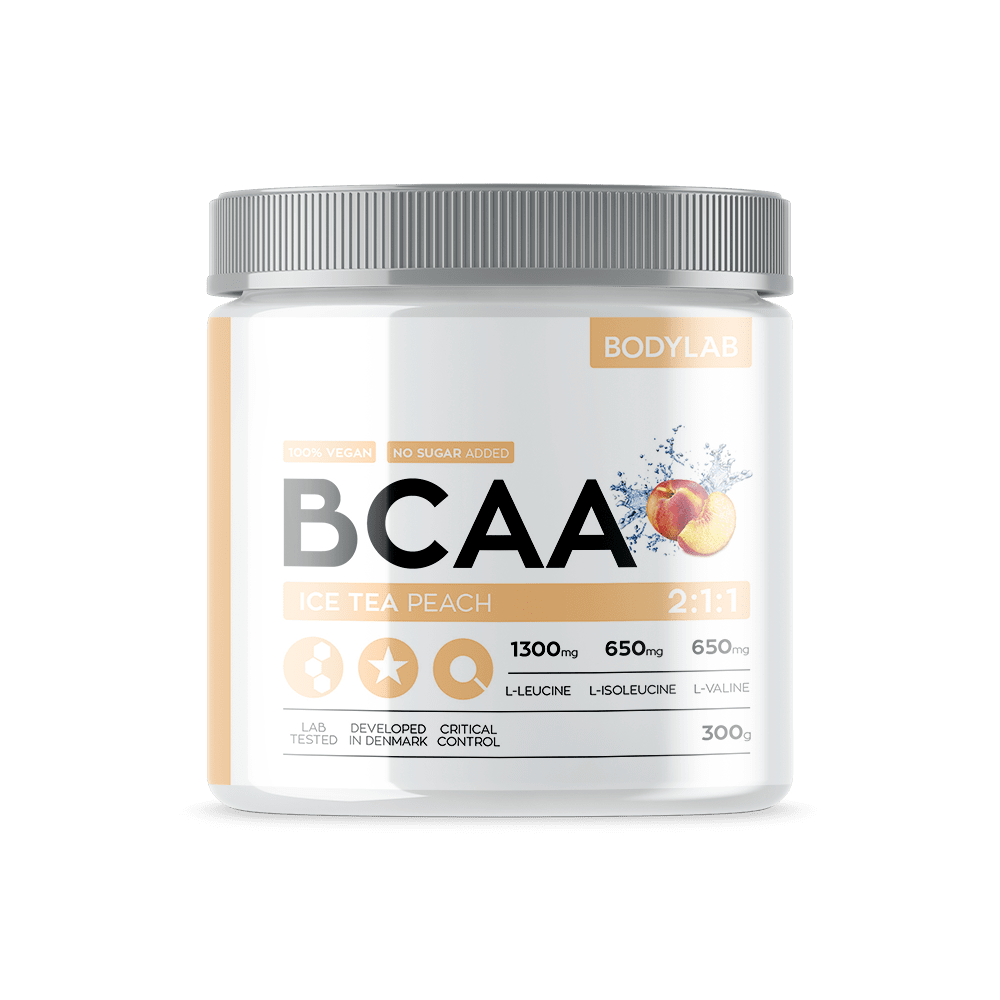 Bodylab BCAA Is Te med Fersken 300g – Træningsboost!