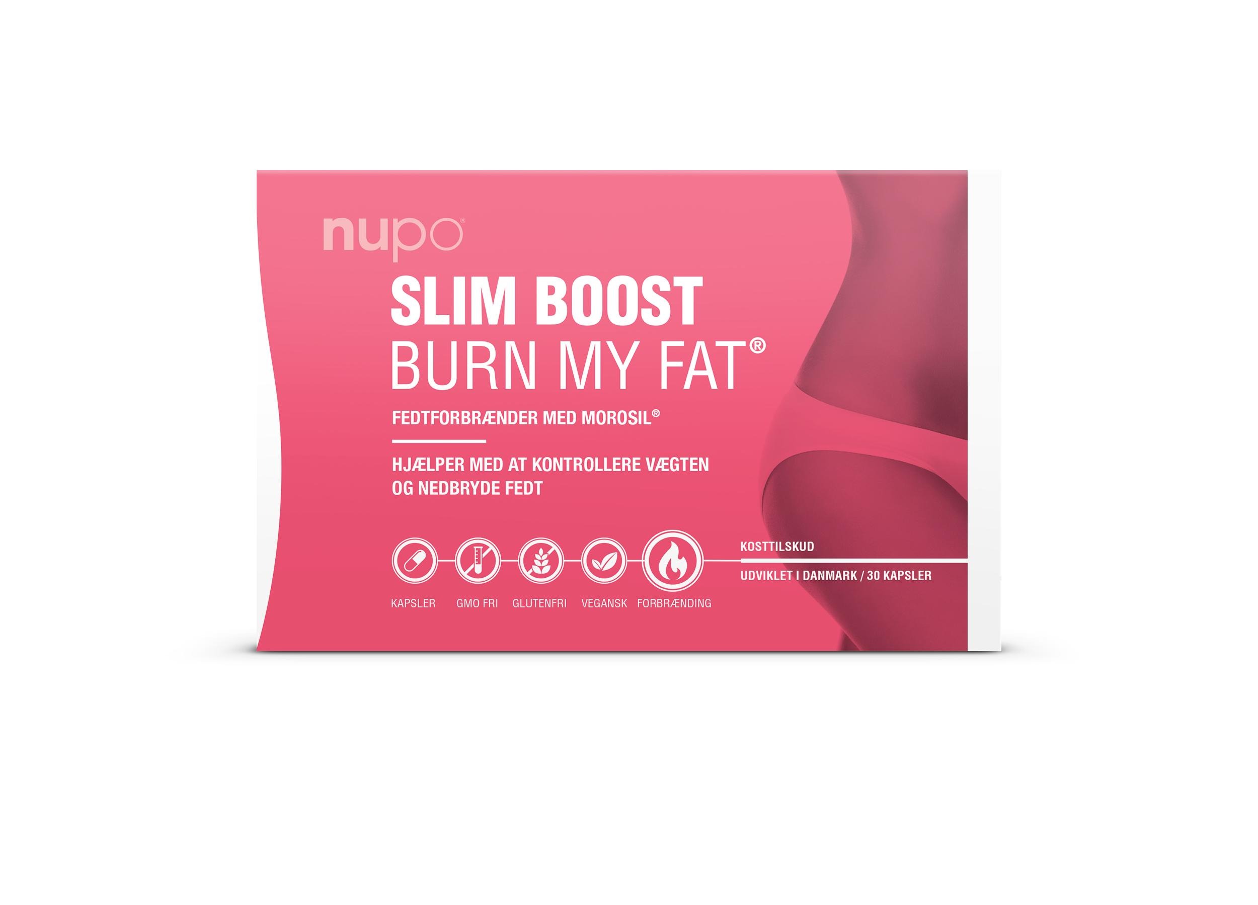 Nupo Slim Boost – Effektiv Fedtforbrænding 30 Kapsler