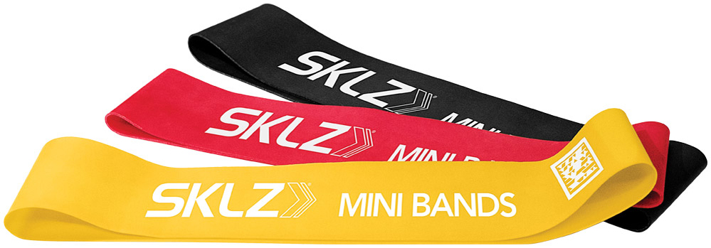 Sklz Mini Bands – 3 Elastikker til Effektiv Hjemmetræning