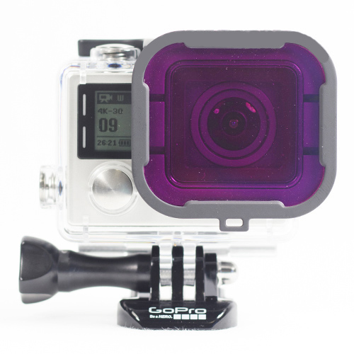 Polar Pro Magenta Filter til GoPro – Optag Under Vandet!