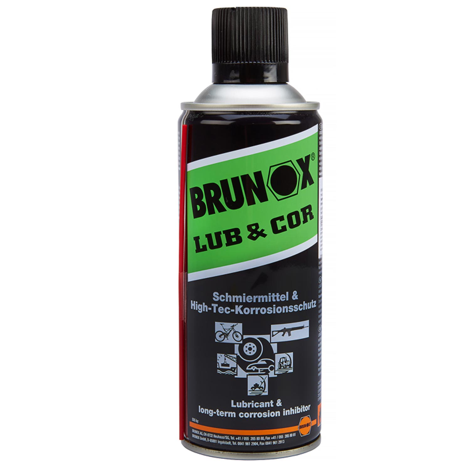 Brunox Lub Core Spray til Spinningcykler 400 ml – Toppleje!
