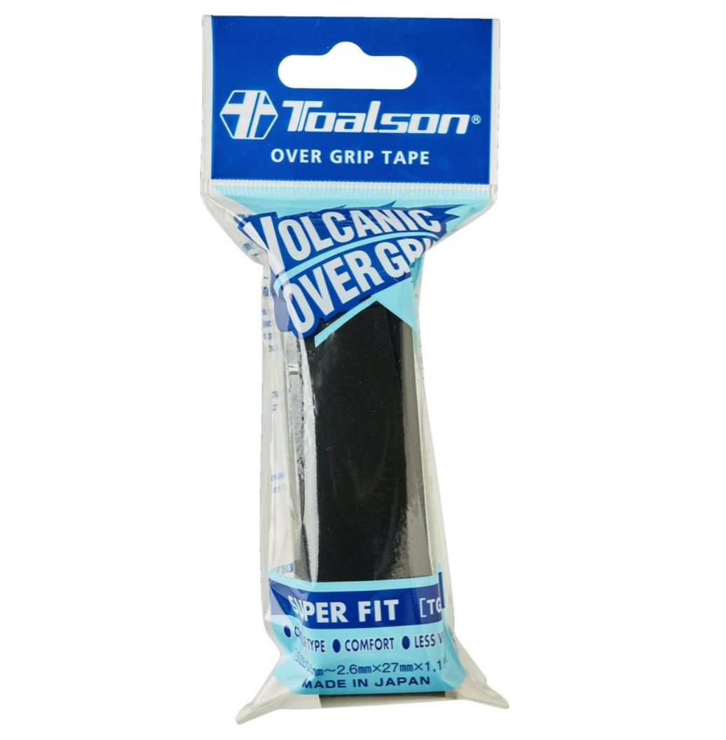 Toalson Vulkanisk Overgrip - Sort