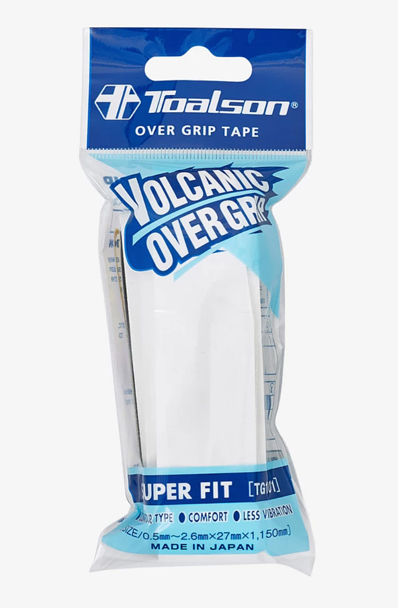 Toalson Vulkanisk Overgreb Hvid