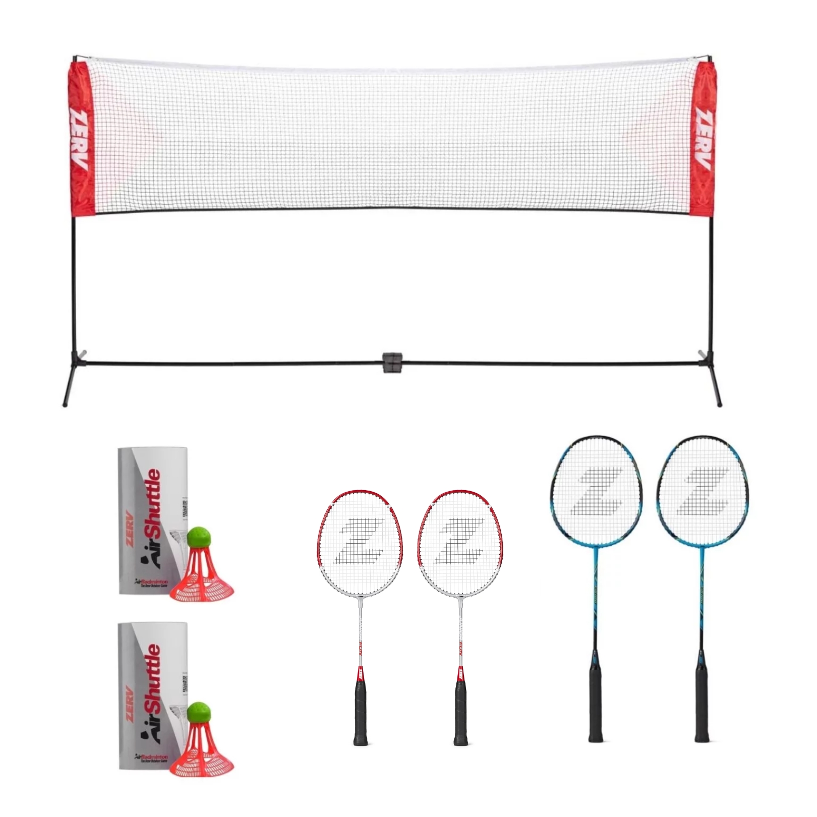 Zerv Badminton Pakke til Sommerhus Sjov