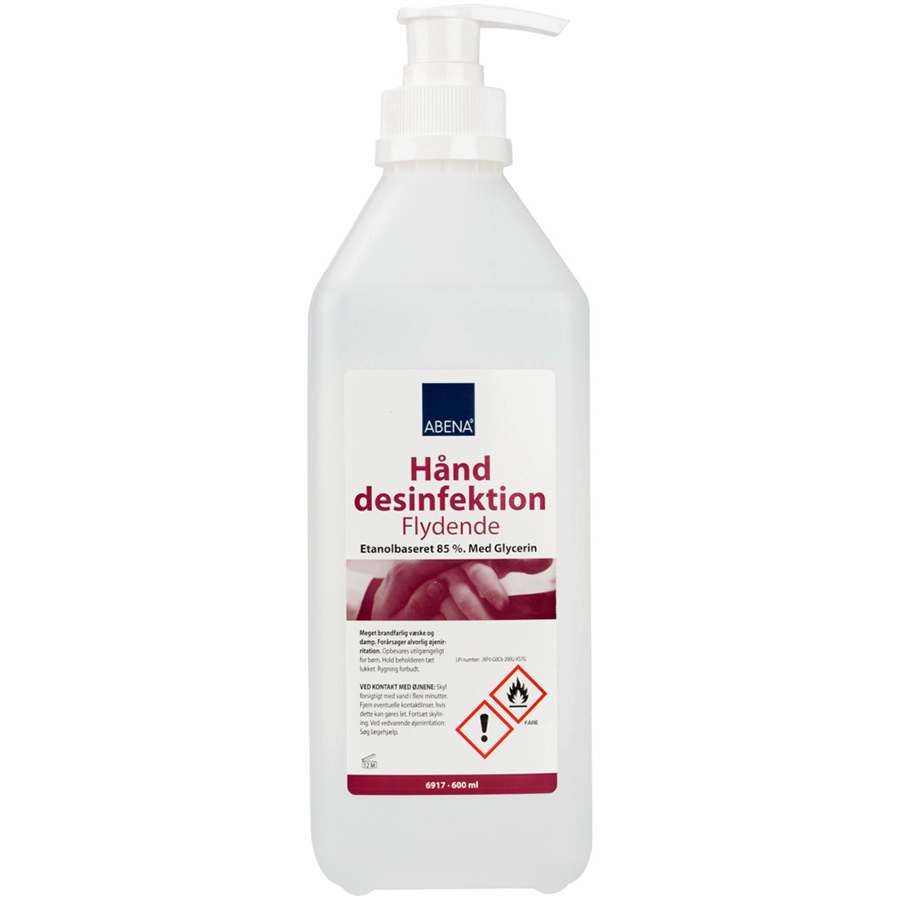 Abena Håndsprit 85% Ethanol 600 ml