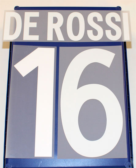 AS Roma Hjemme Trøje 2012-13 De Rossi 16