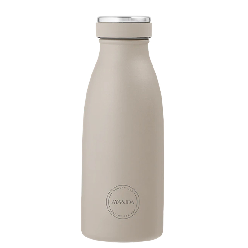 Aya Amp Ida Drikkeflaske 350 ml Cremebeige