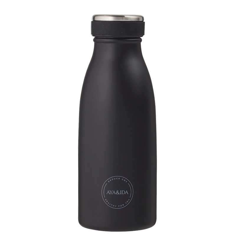 Aya Amp Ida Drikkeflaske 350 ml - Sort