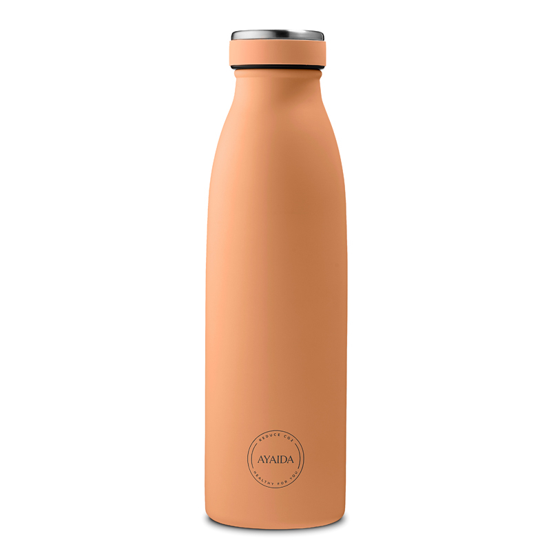 Aya Amp Ida Drikkeflaske 500 ml - Peachfarvet