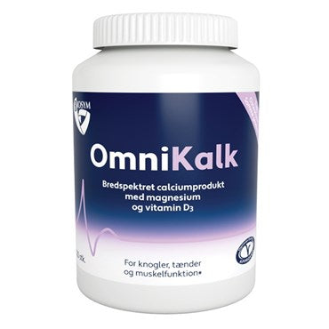 Biosym Omnikalk 120 Stk - Kalciumtilskud til Sundhed