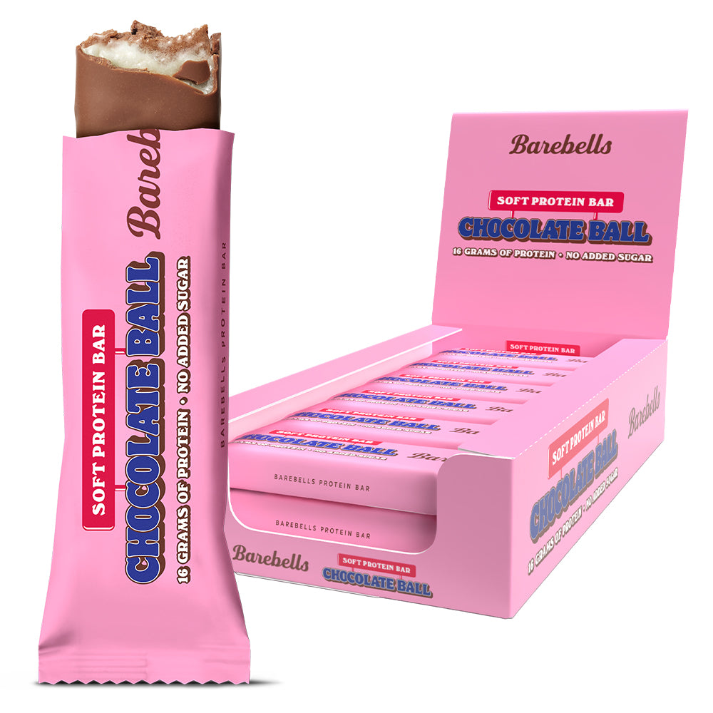 Barebells Chokolade Kugler 12x55g - Sukkerfri Proteinbar