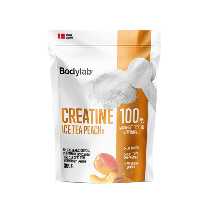 Bodylab Kreatinpulver Is Te Fersken 300g – Boost din træning!