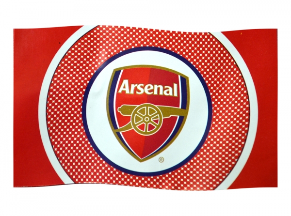 Arsenal Flag med Bullseye Design