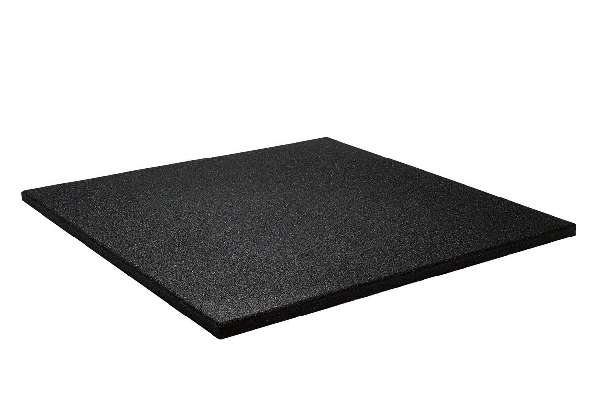 Granuflex Gummiflise til Vægtløftning 100x100 cm - Black Friday!