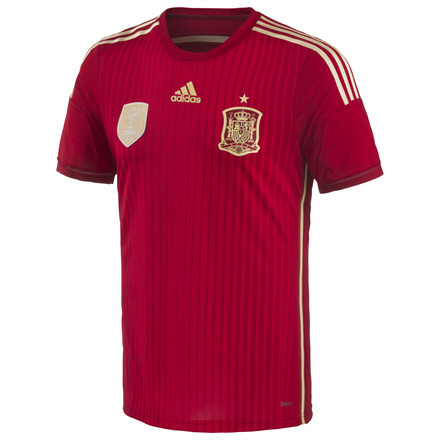 Autentisk Hjemmetrøje fra Spanien VM 2014