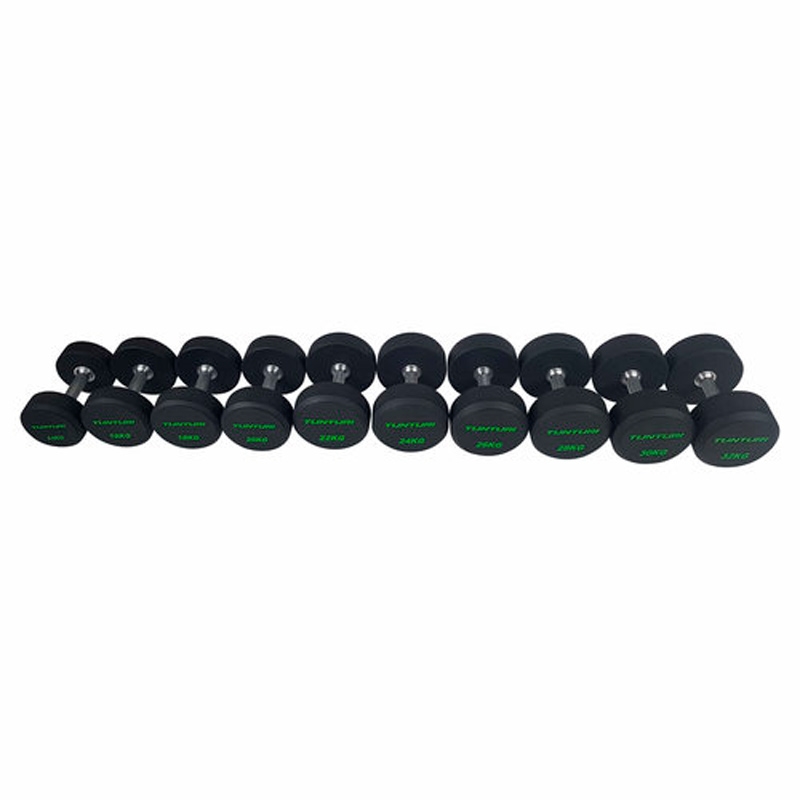 Tunturi Pu Pro Håndvægtssæt 14-32 kg, 10 par