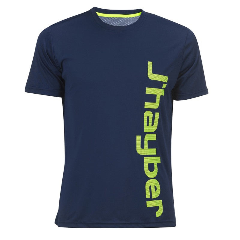 J Hayber Tour T-shirt i Navy - Størrelse S