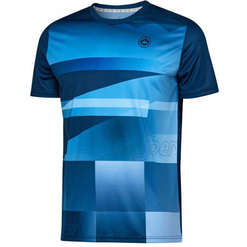 J Hayber T-shirt i Blå - Str. S