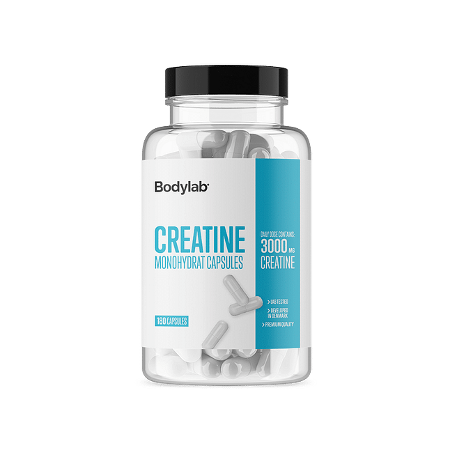 Bodylab Kreatin Kapsler 180 stk - Effektiv Træningssupport