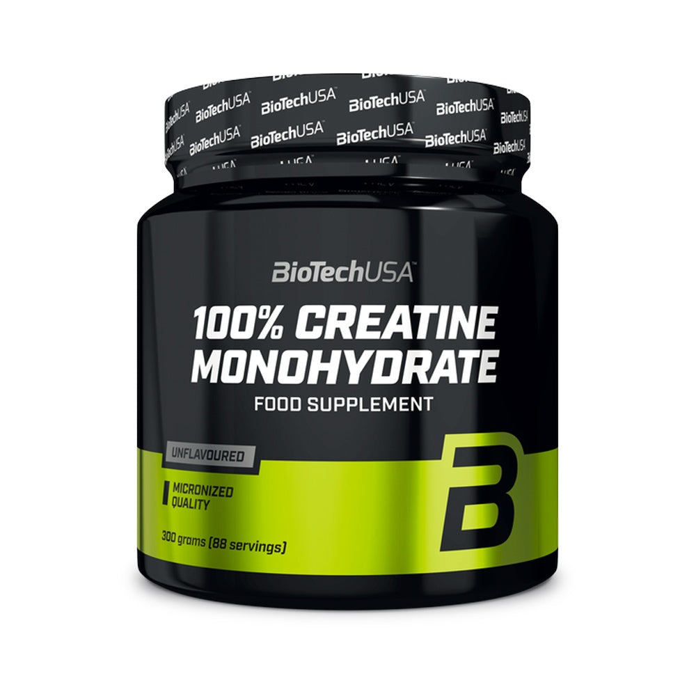 Biotechusa Kreatin 300g - Øg Styrke og Muskelvækst!