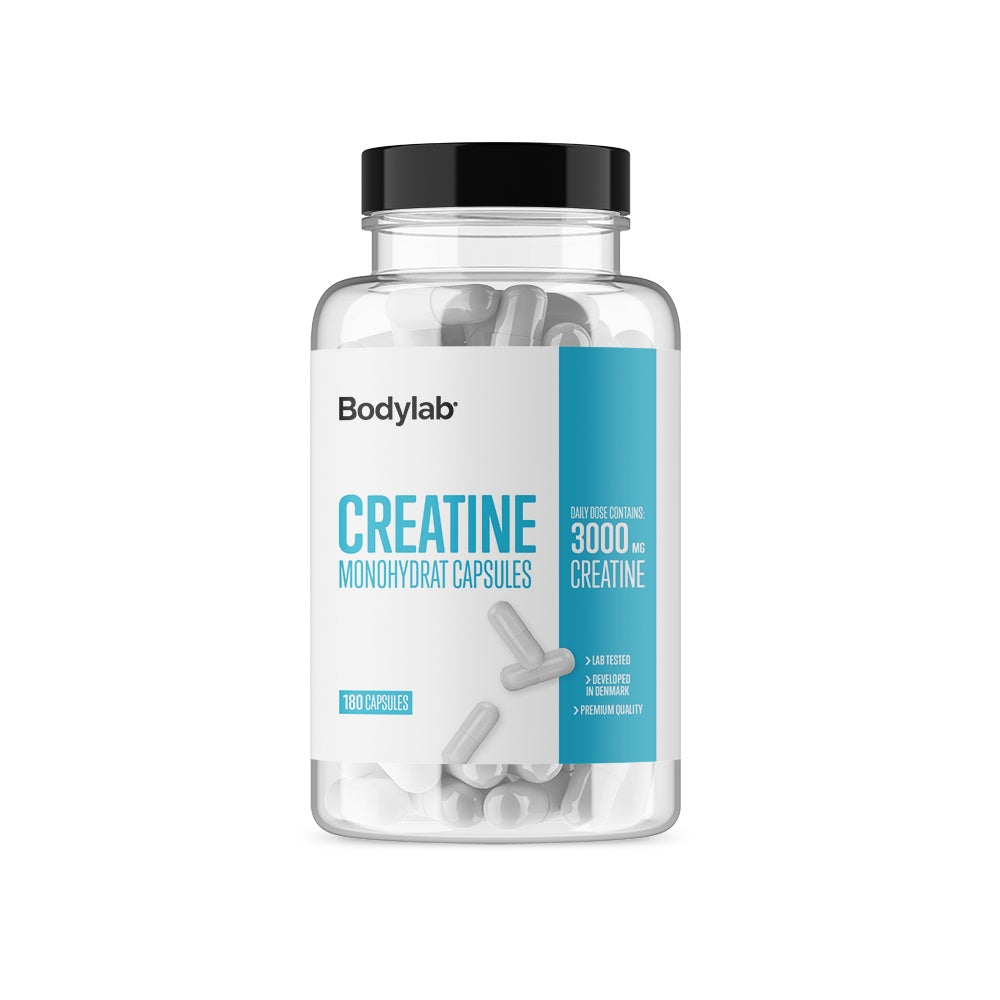 Bodylab Kreatin Tabletter 180 stk - Effektiv træningssupport