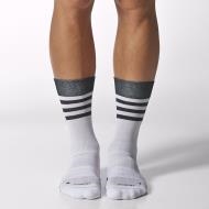 Adidas Letvægts Crew Sokker Hvid 34-36