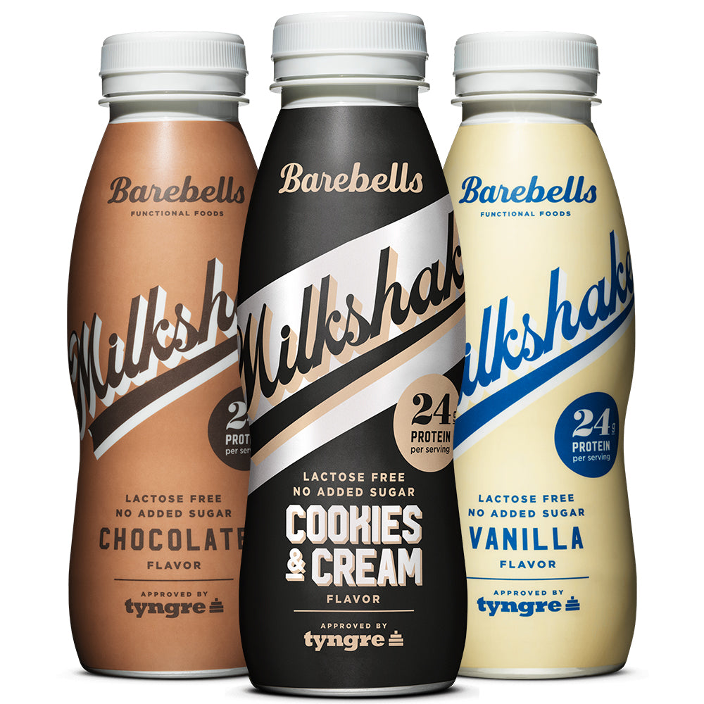 Barebells Milkshake 330 Ml - Lækre Drikke til Træning