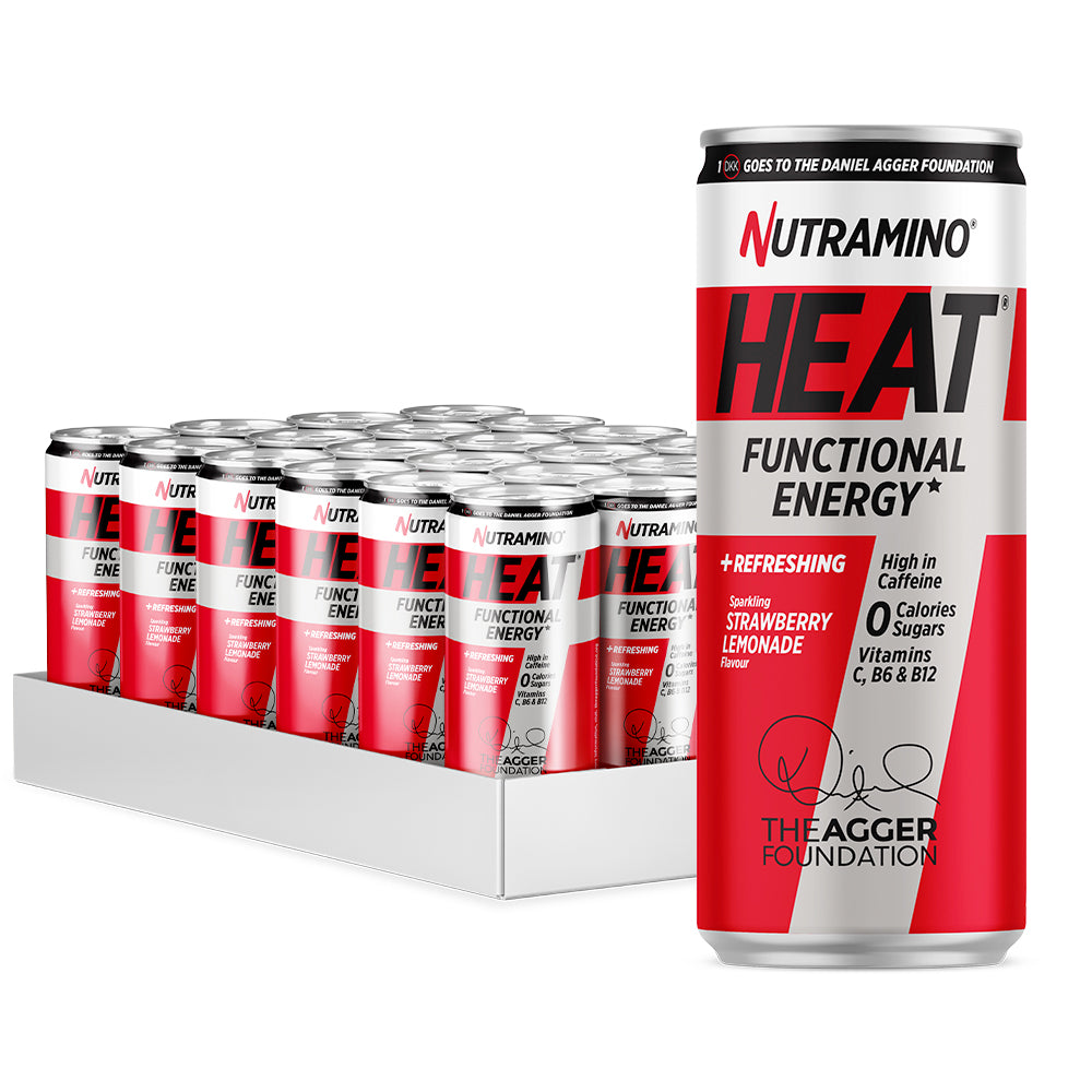 Nutramino Heat 24x 330ml Jordbær Lemonade