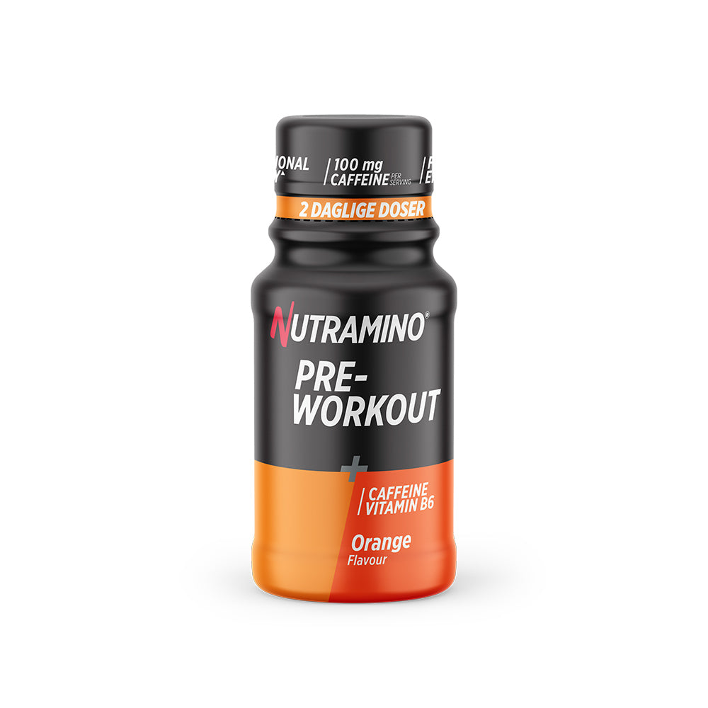 Nutramino Pre-Workout Shot 60ml - Orange Energi Boost