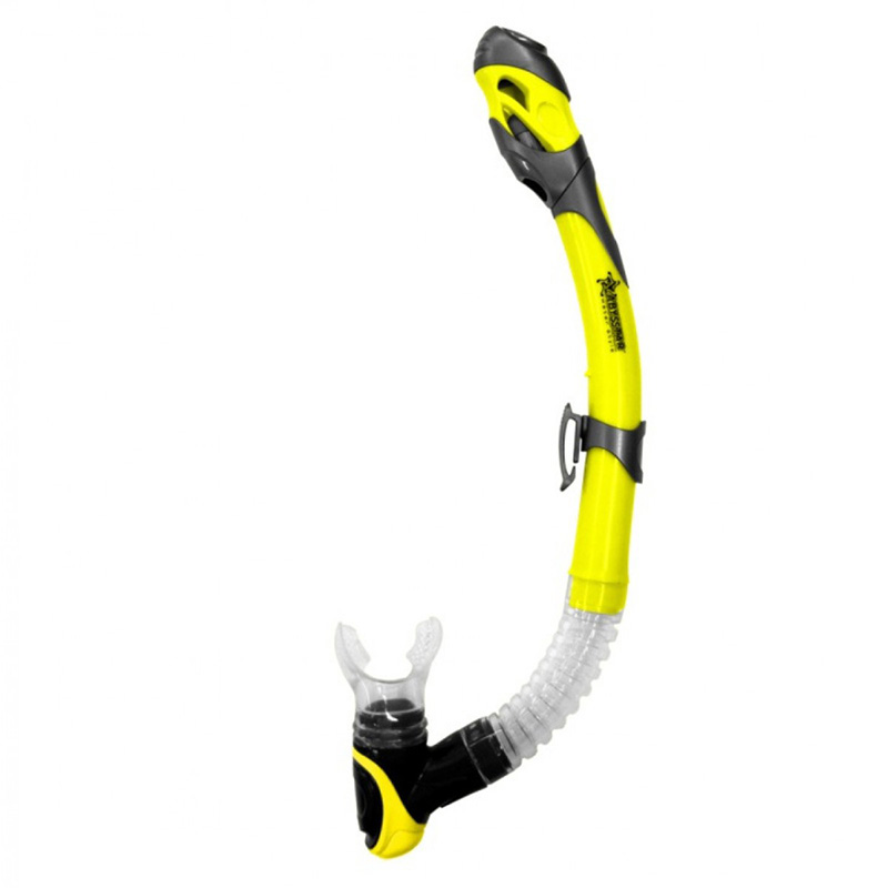 Abysstar Tør Snorkel - Gul Tekno Model