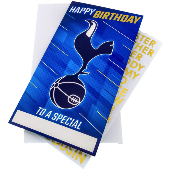 Personligt Fødselsdagskort til Tottenham Hotspur
