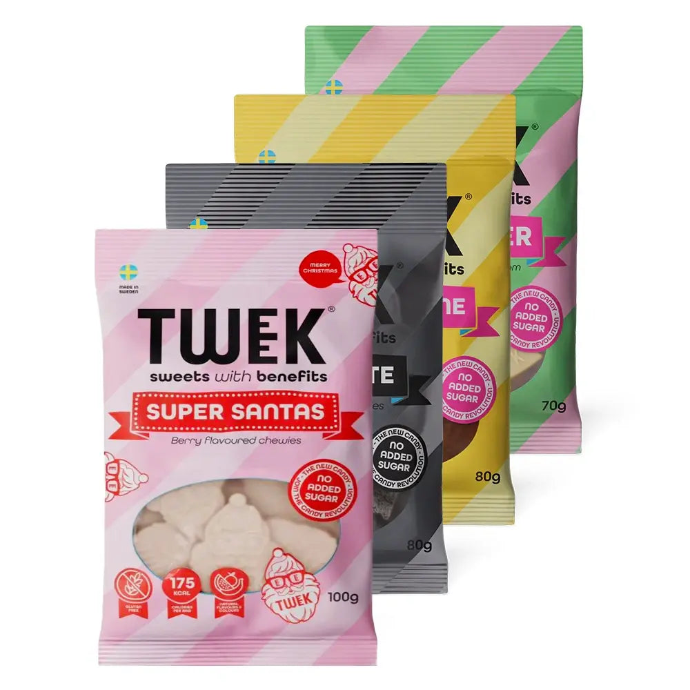 Tweek Candy 4x - Sundt Slik med Færre Kalorier
