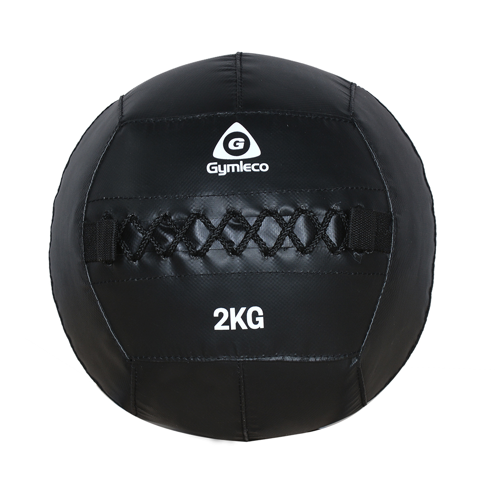 Gymleco Vægball 2kg - Sort til Effektiv Træning!