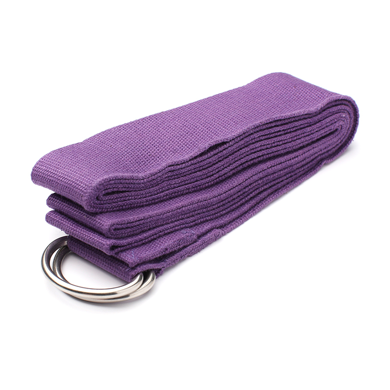 Asana Økologisk Yogabælte Lilla 250 x 3,7 cm
