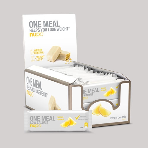 Nupo One Måltidsbar Citron Crunch – Sund Snack Tilbud!