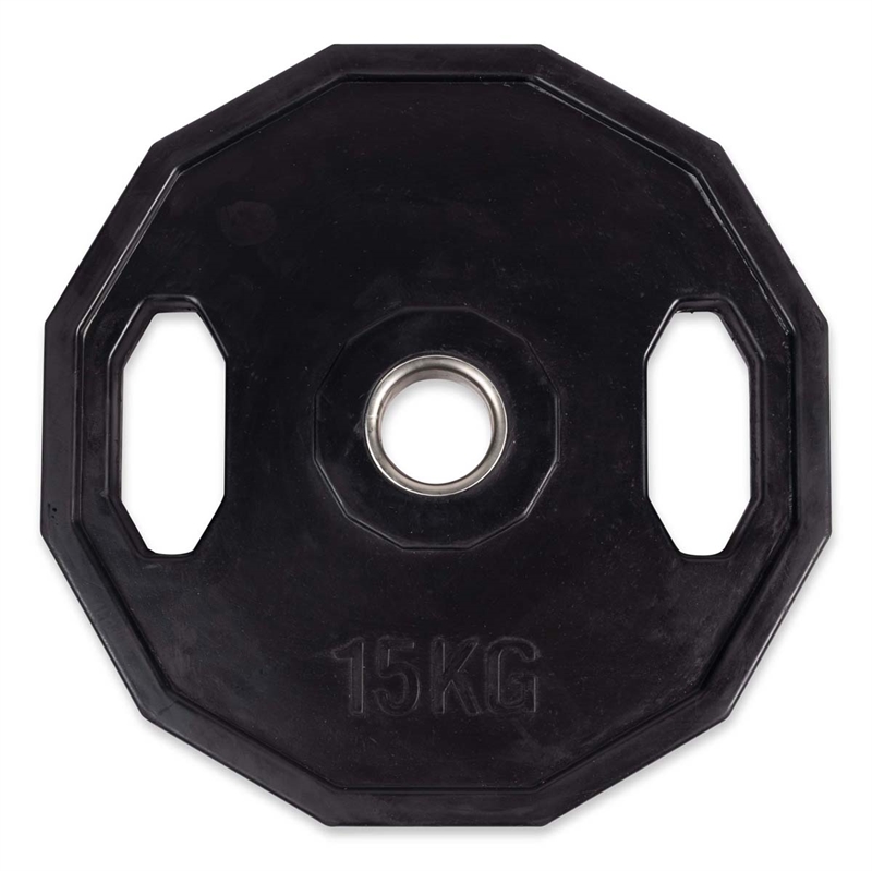 Asg 15 Kg Vægtskive med Håndtag