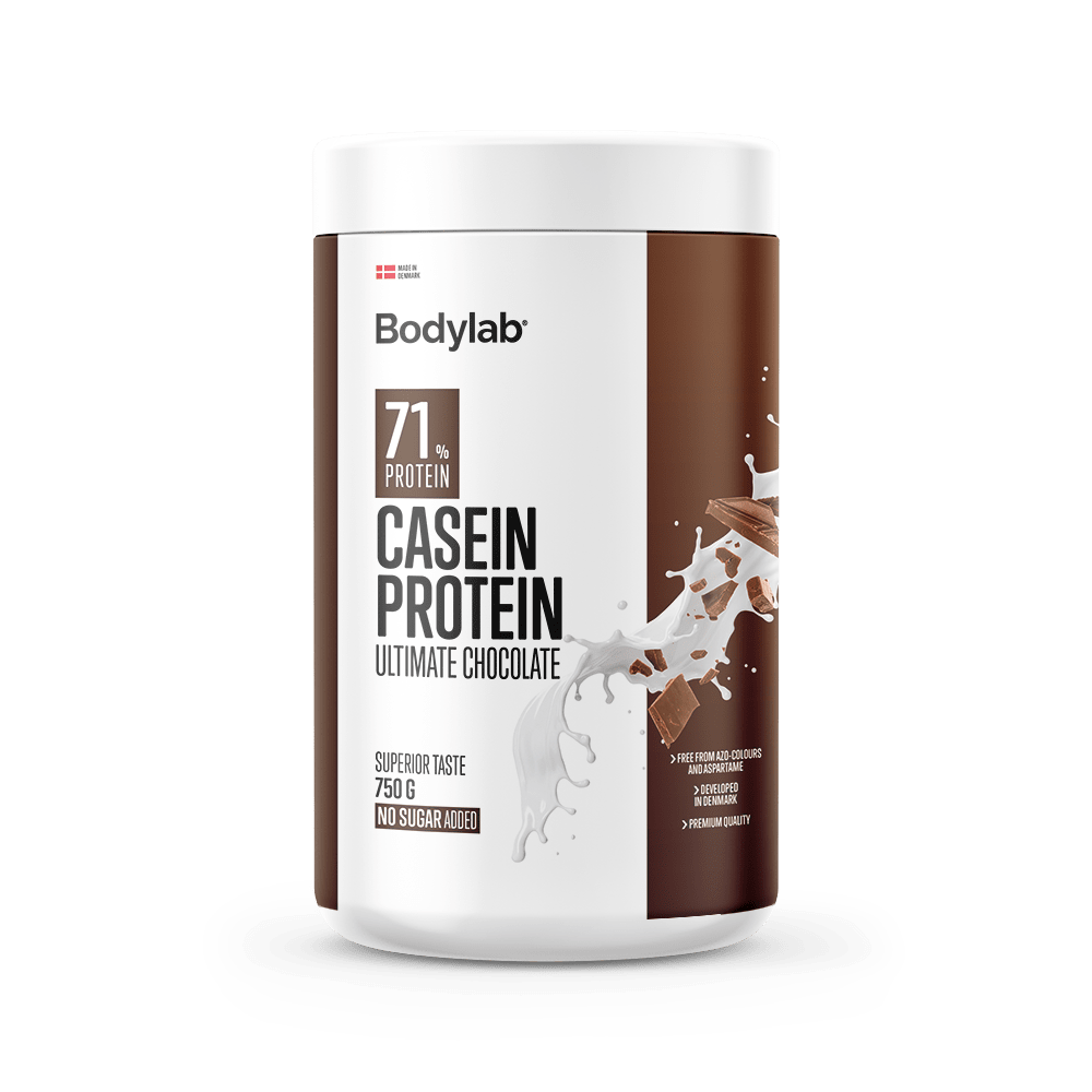 Bodylab Kasein Proteinpulver – Chokolade 750g Tilbud!