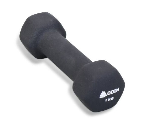 Odin 1kg Neopren Hex Håndvægt – Perfekt til Styrketræning!