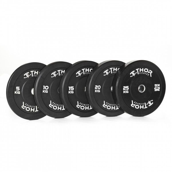 Thor Fitness 10kg Bumper Vægtskiver – Optimer din træning!