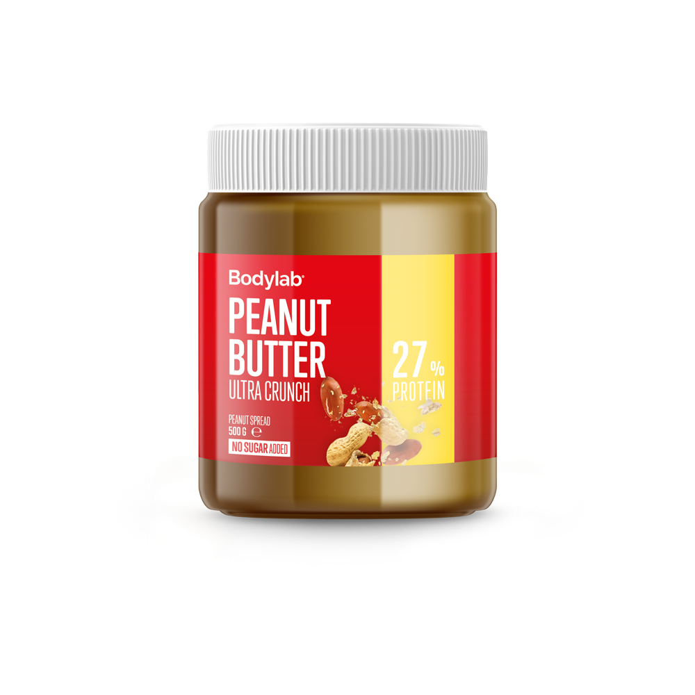 Bodylab Ultra Crunch Peanutbutter 500g - Sund Snack!
